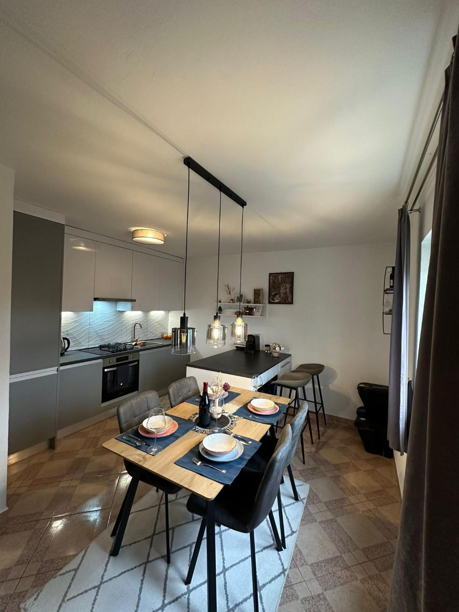 Spacious And Modern App With Big Terrace Малинска Экстерьер фото