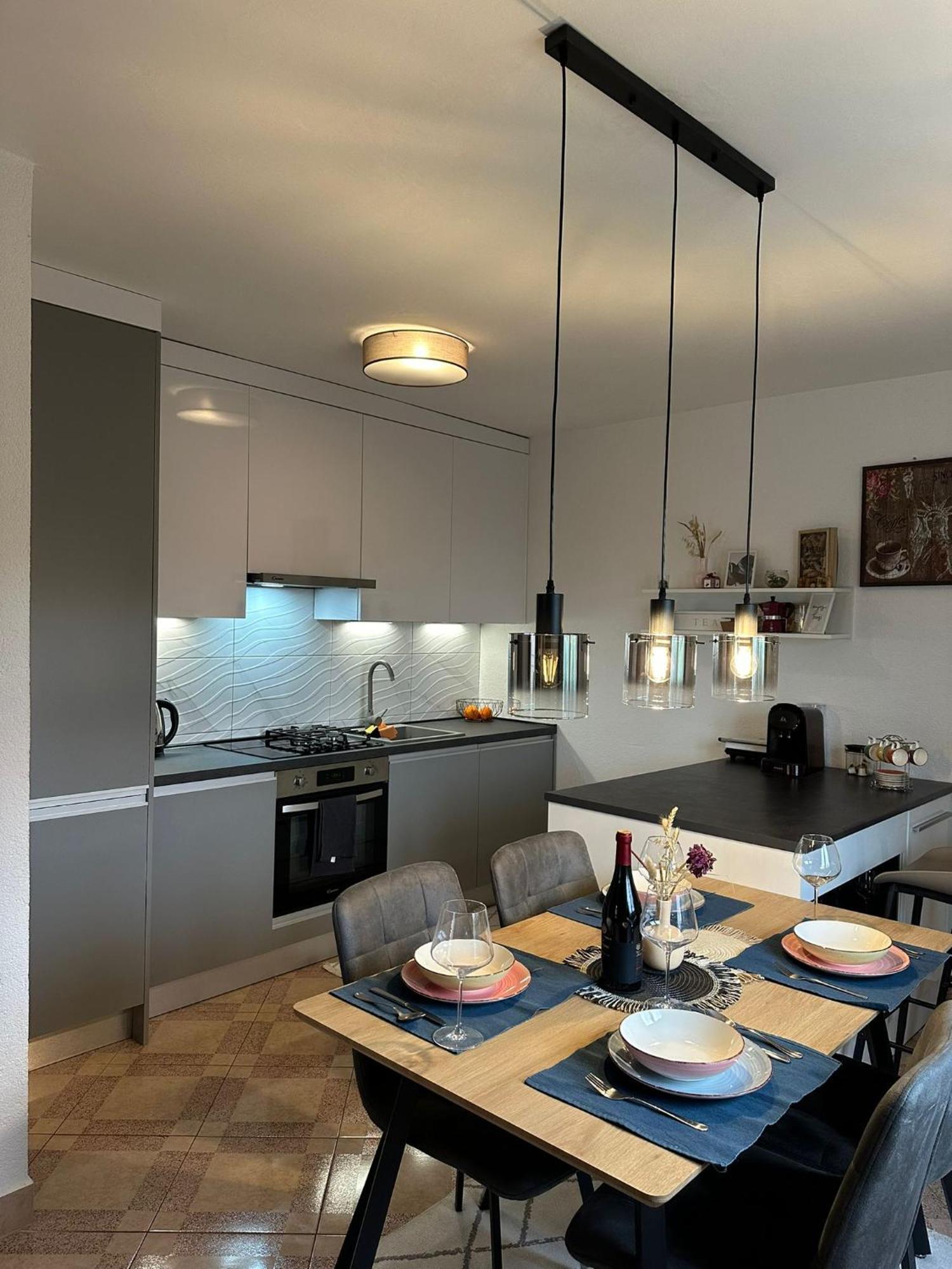 Spacious And Modern App With Big Terrace Малинска Экстерьер фото